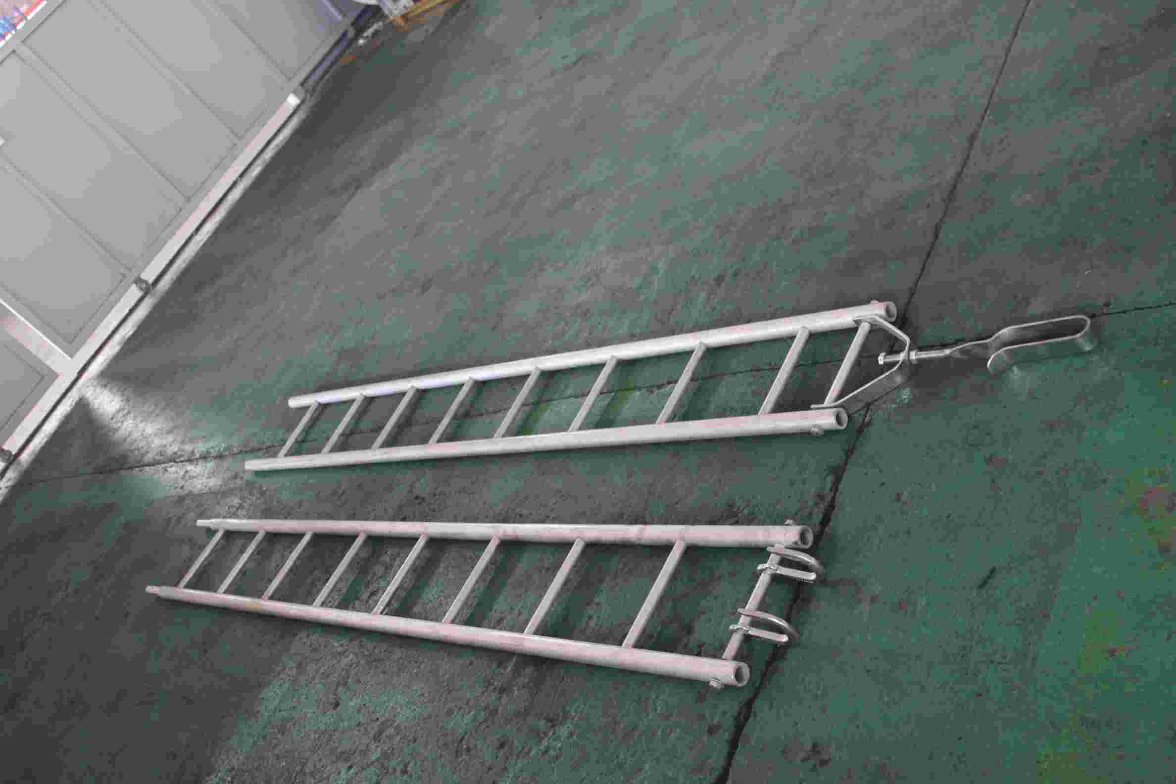 IMG_5037TYLGS Escaleiras de aliaxe de aluminio Carga de traballo 150KN