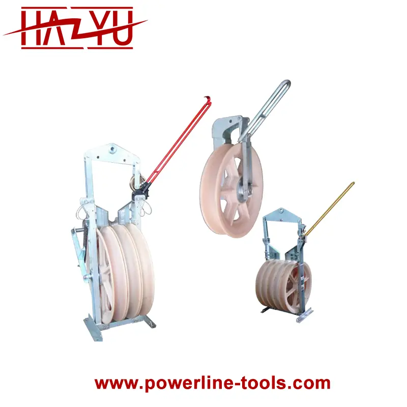 Aerial Helicopter Cable Stringing Pulley Block For Conductors
