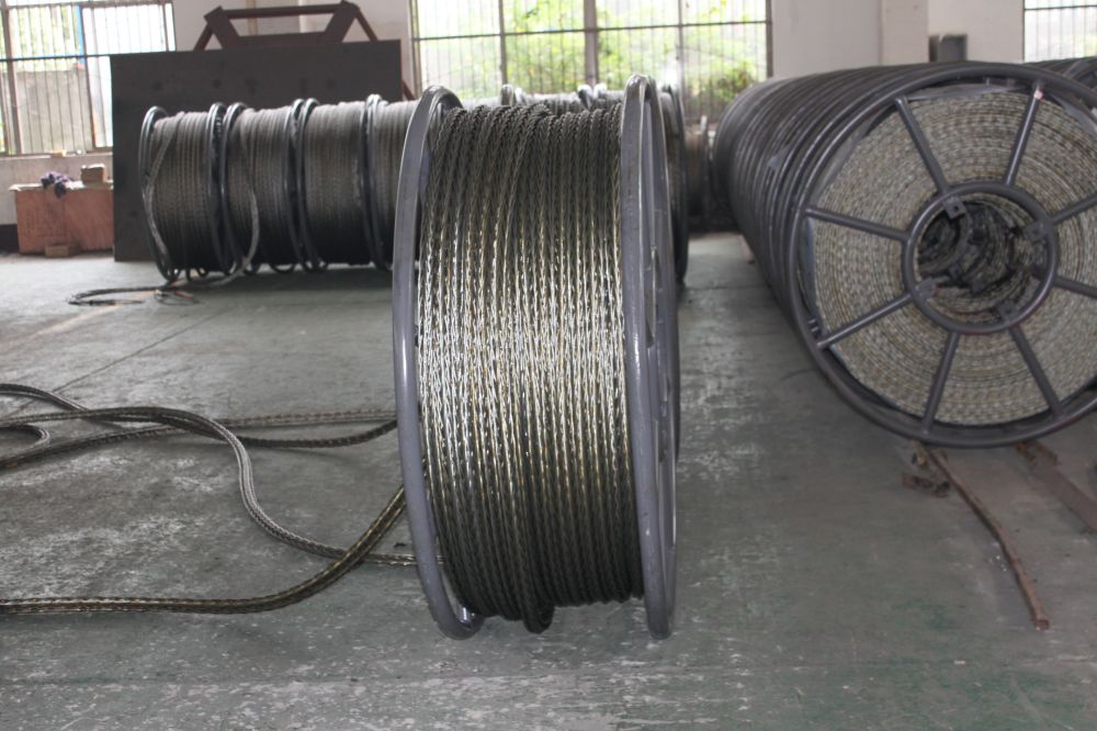 Why should anti-twist braided wire rope be used for power transmission (4)